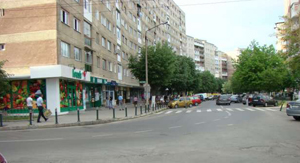 ostroveni intersectie